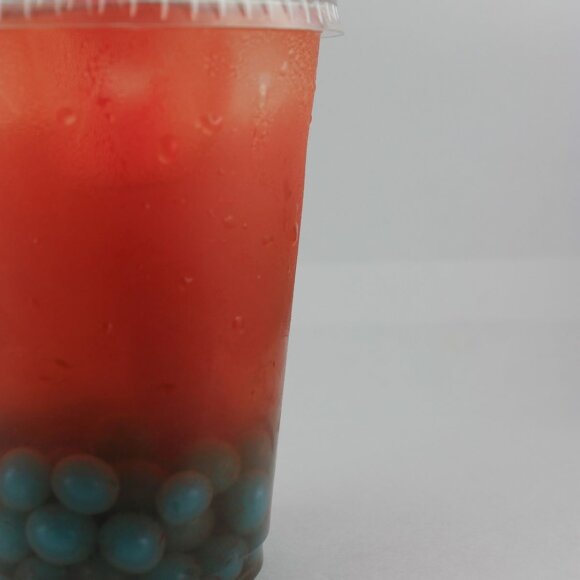 Preparo de pérolas de alginato de cálcio para acompanhamento de chás (bubble teas)